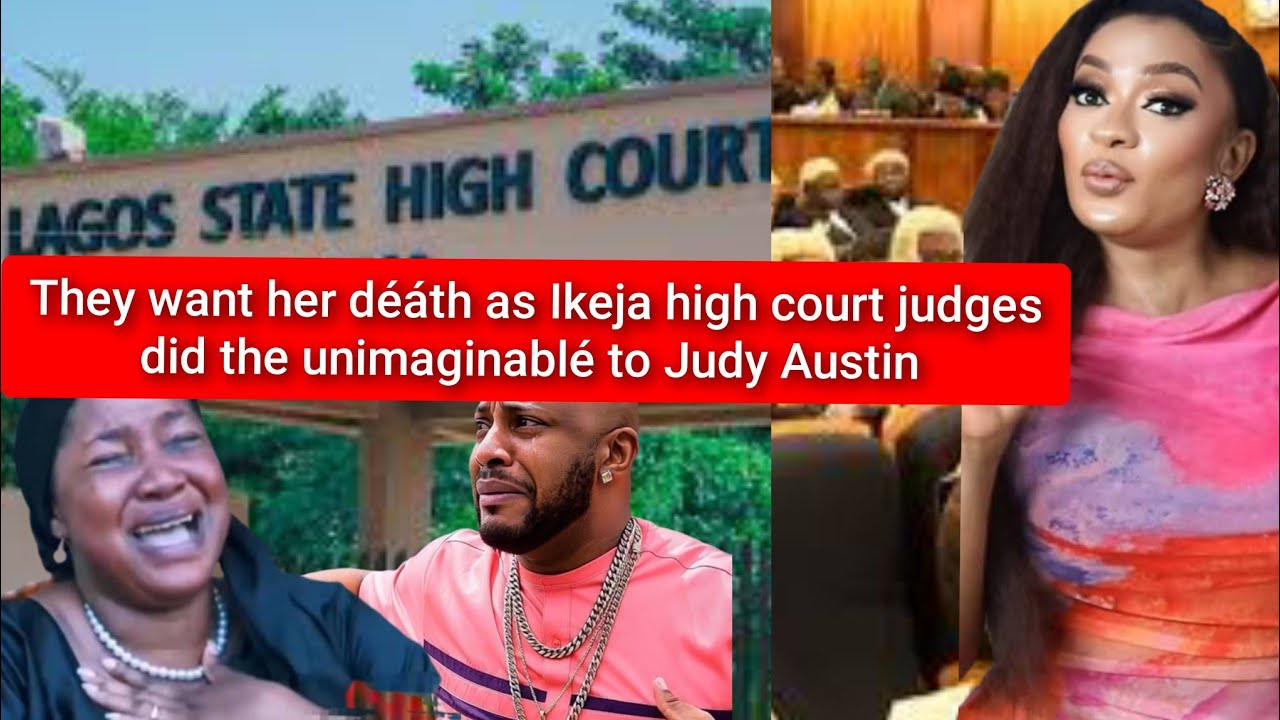 Ikeja high court judges did the unthinkablé to Judy Austin Queen May vindicated Yul Edochie in téárs