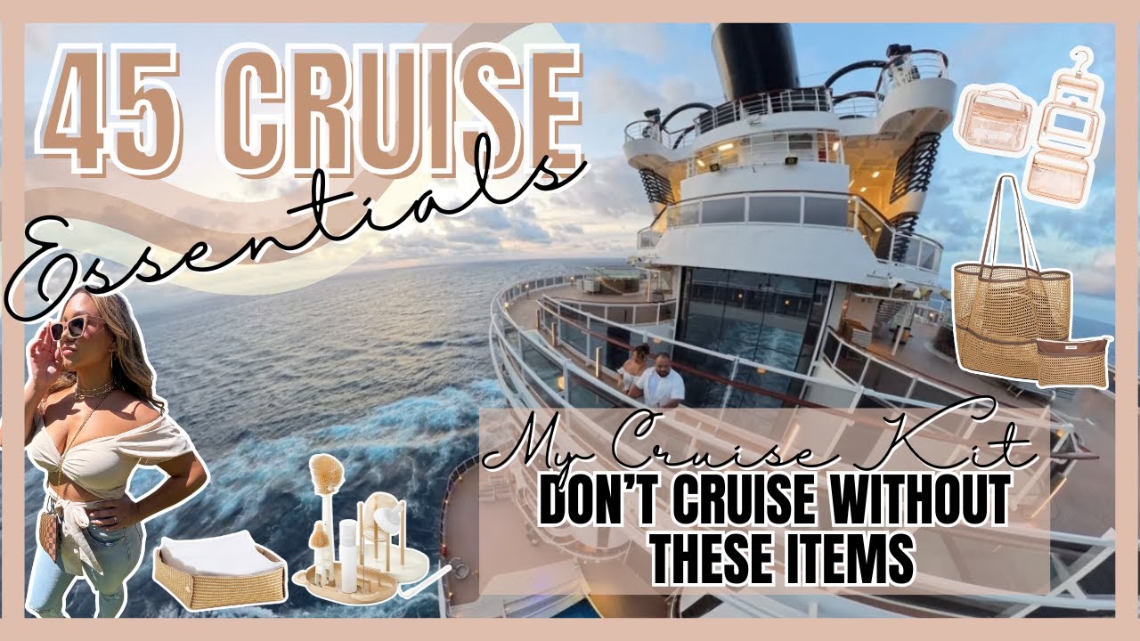 45 Cruise Must-Haves for Your Stateroom | My Cruise Cabin Kit You NEED to Pack