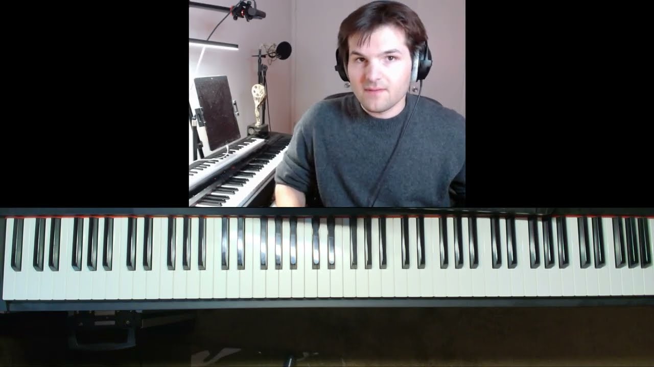 Short Piano Composing Stream (w/ the NEW camera)