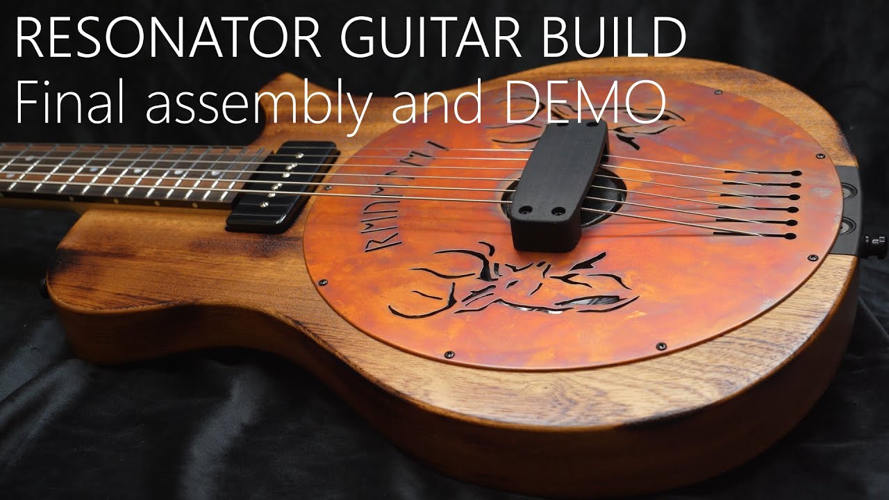 Electric Resonator Guitar Build Part 6