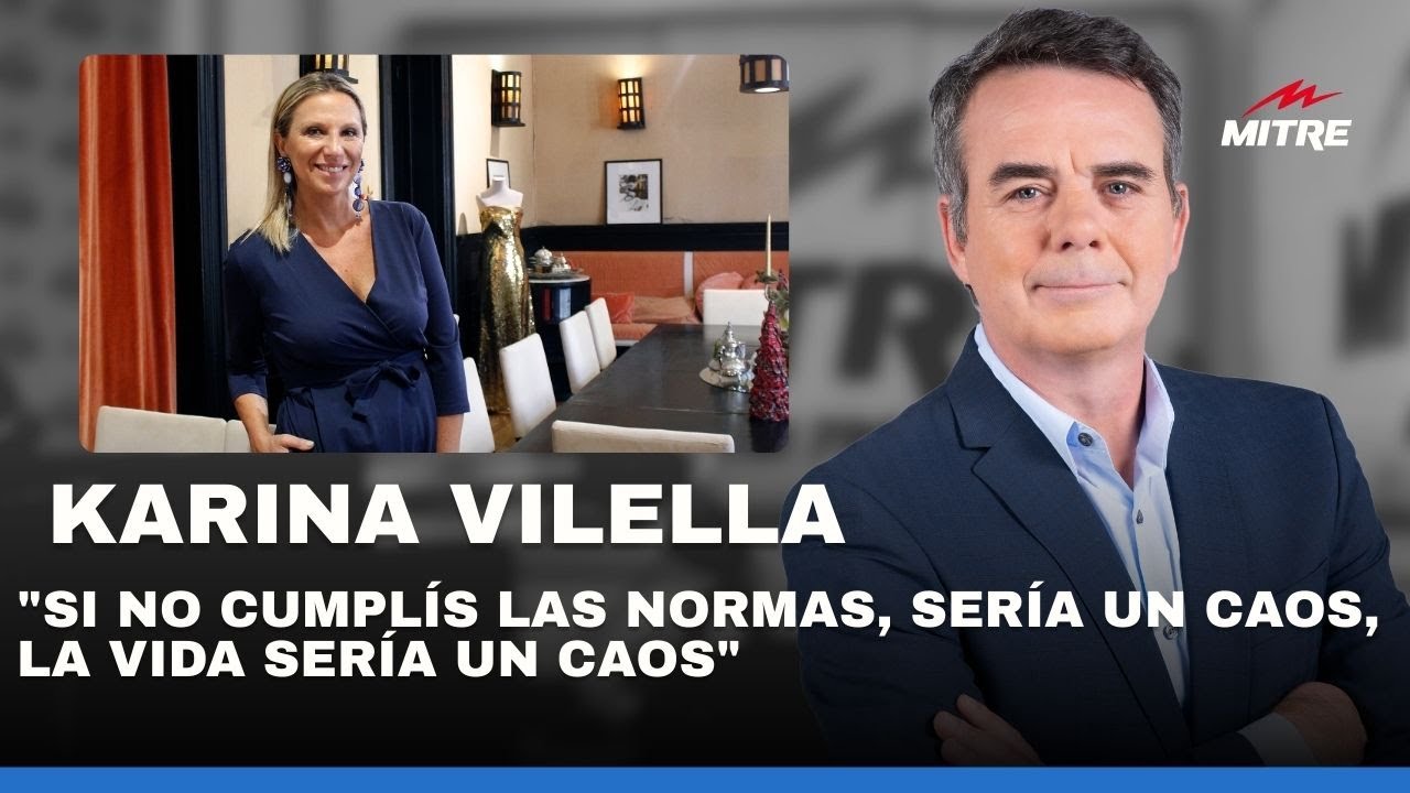 La nota a Karina Vilella, consultora en protocolo internacional, en 