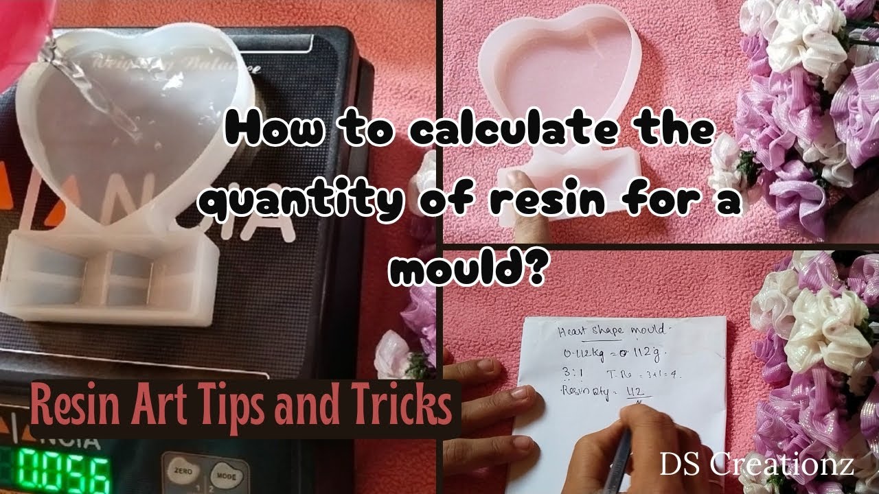 How to Calculate the Resin Quantity for a Mould| Resin art tips & tricks|Resin#resinart#resincrafts