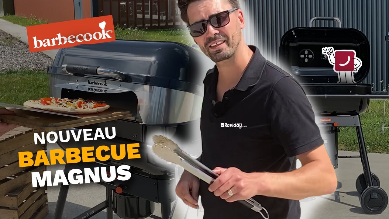 Barbecue charbon Barbecook Magnus pr&eacute;sent&eacute; par Raviday