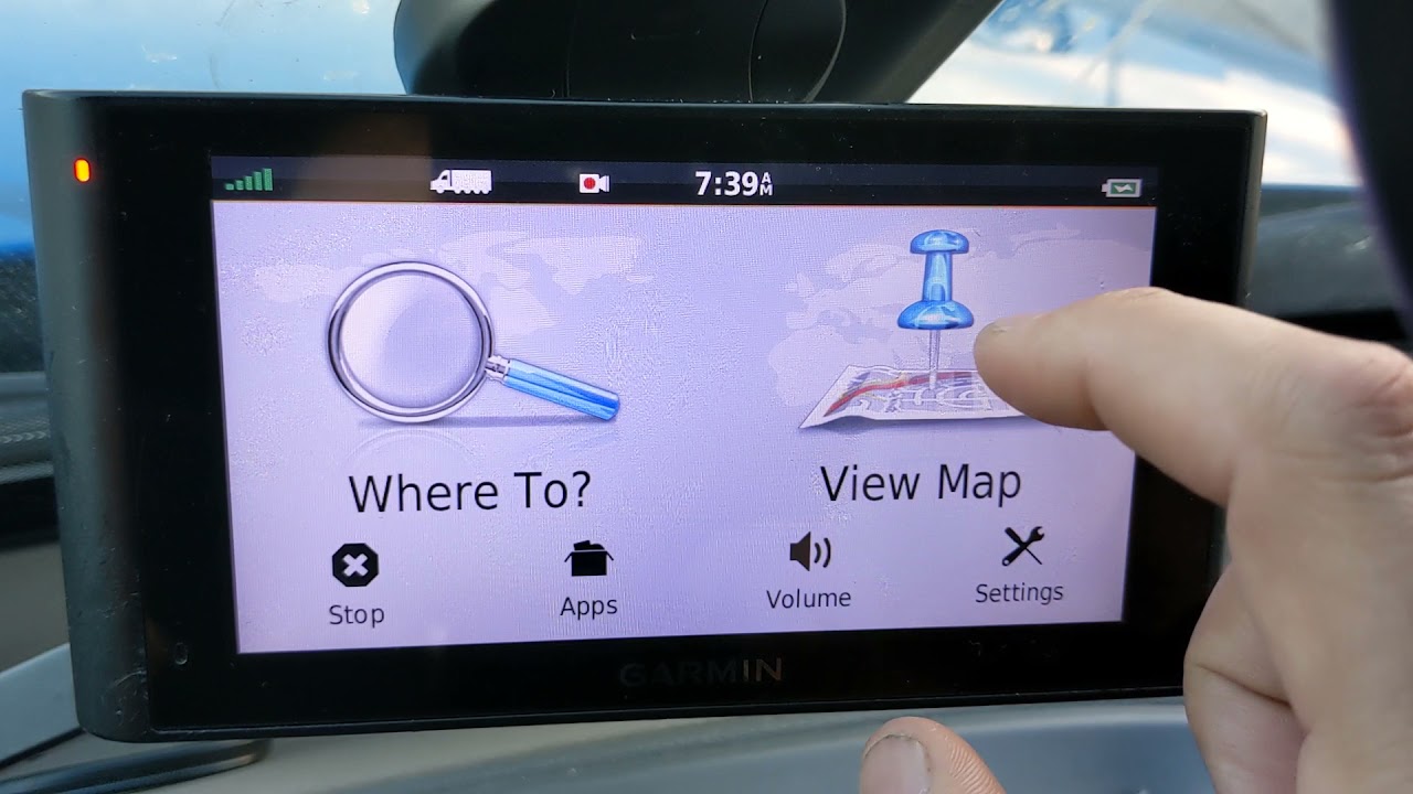 Rookie Trucker Tips #1 Basic trip Planning using a Garmin Dezlcam Truck GPS