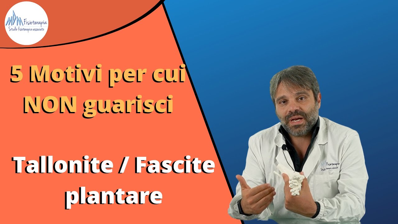 5 motivi per cui non guarisci da tallonite o una fascite plantare