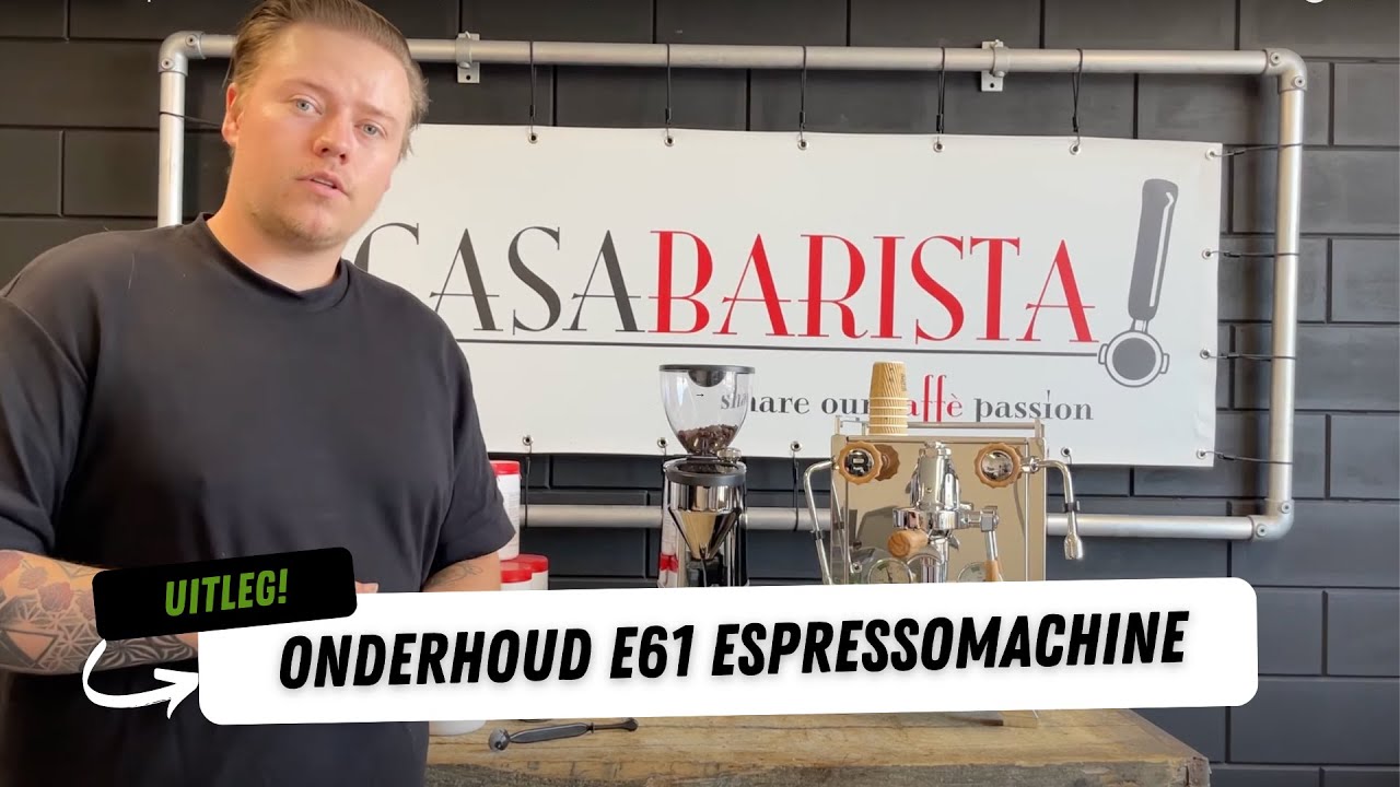 Onderhoud Espressomachine E61 & BZ | Backflushen, Blindfilteren & Schoonmaken
