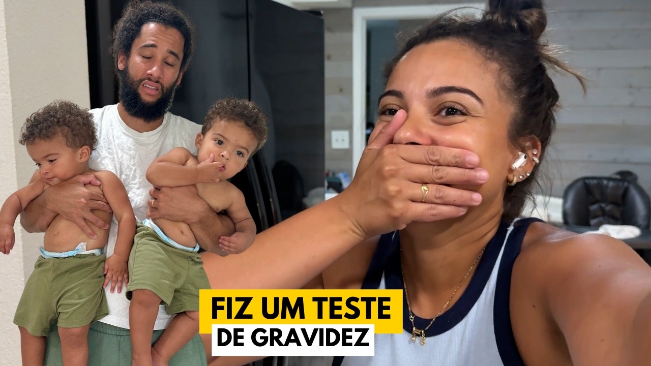 FIZ UM TESTE DE GRAVIDEZ !
