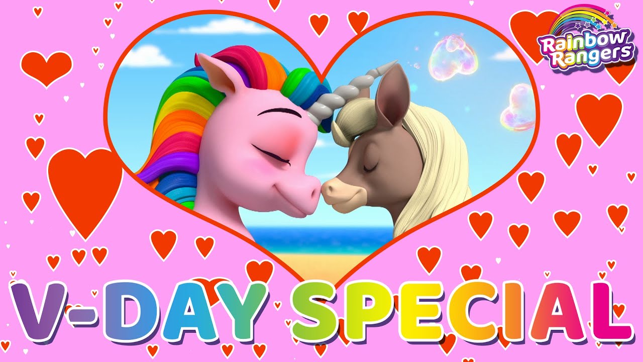 Rainbow Rangers Full Episode | Pony Party | Valentine's Day Special