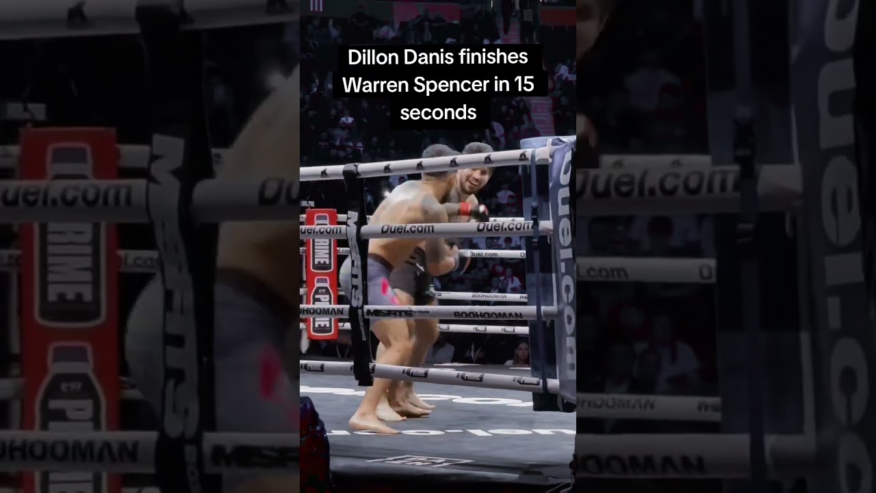 Dillon Danis with the finish in 15 seconds! #misfitsboxing