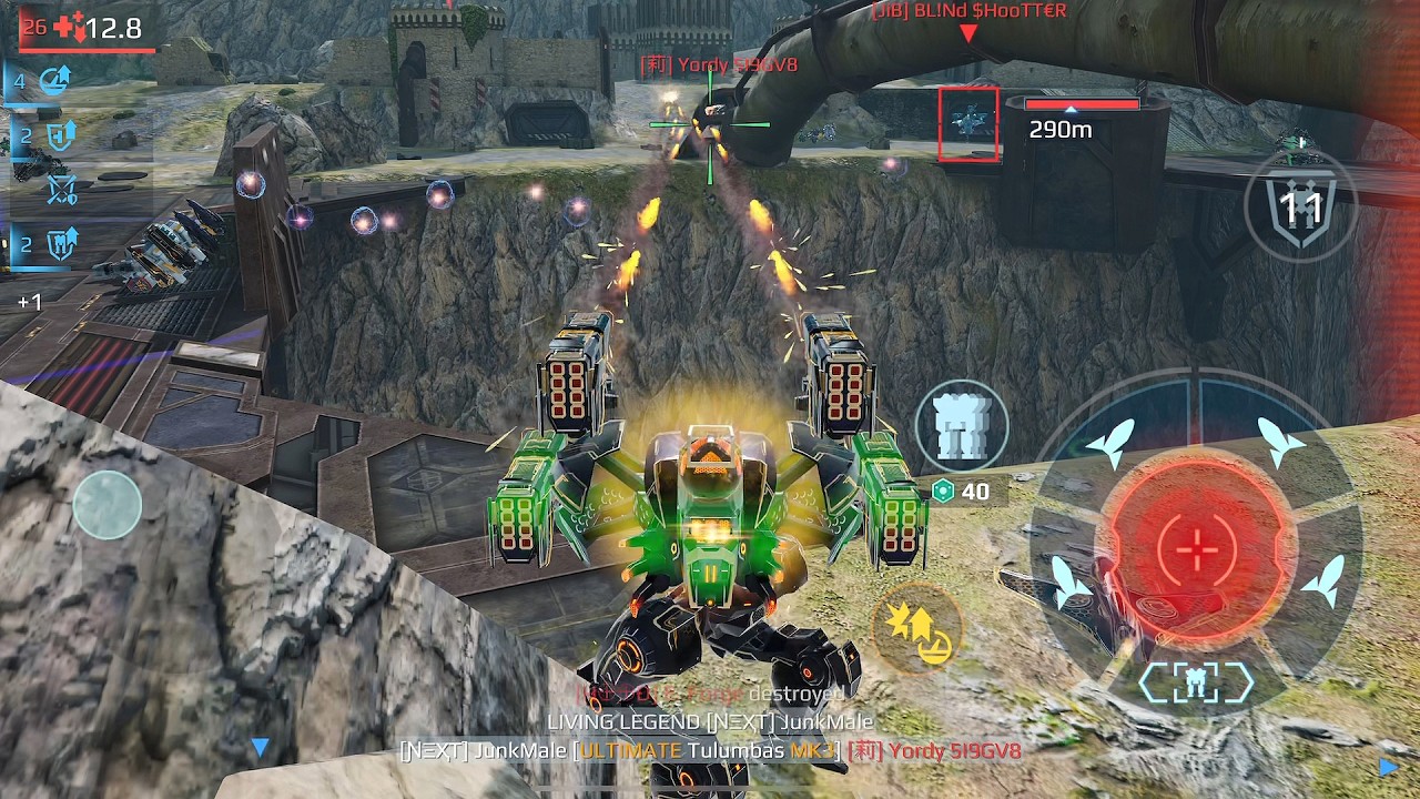 Hacks, bugs, and leeches trying to survive | War Robots gameplay