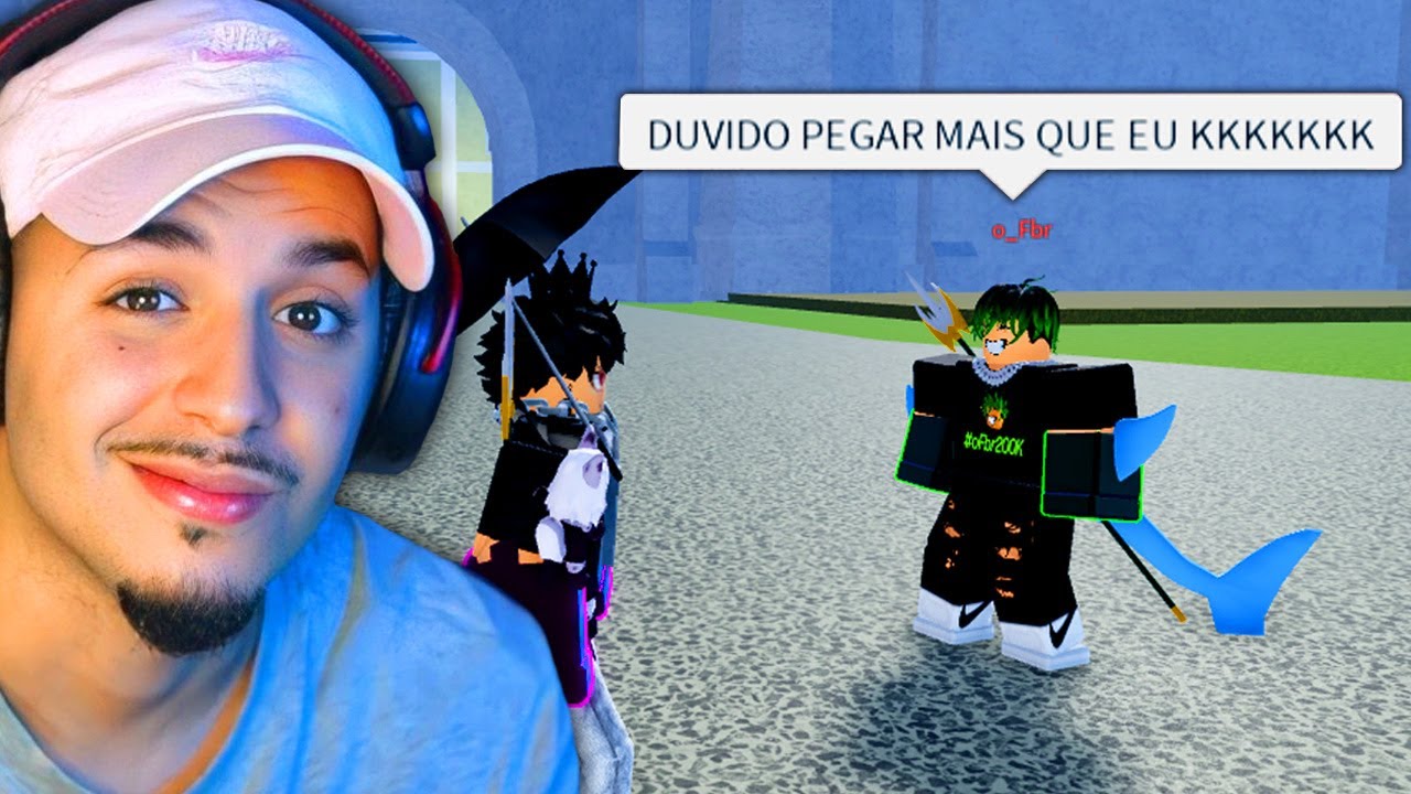 🚨 Fbr me DESAFIOU PEGAR MAIS BOUNTY que ele em 1 HORA no Blox Fruits🔥