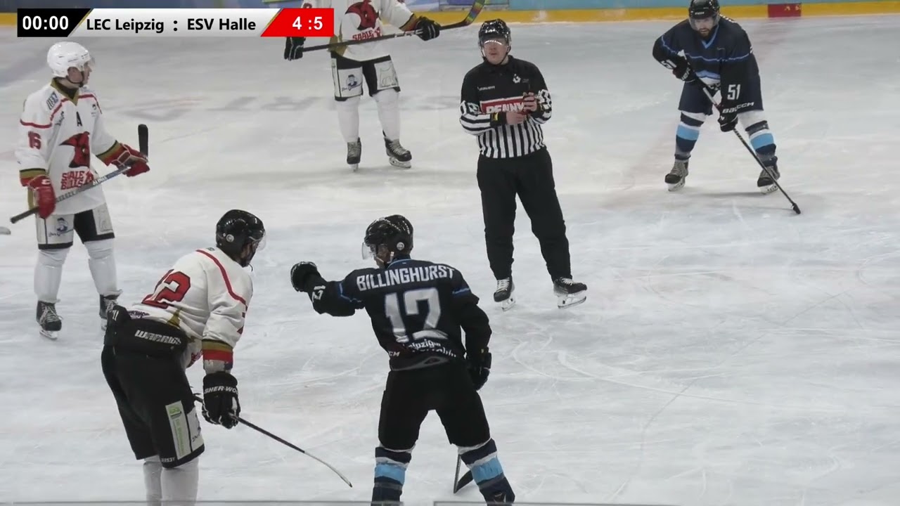 2026 02 07 LEC 1. Männermannschaft vs. ESV Halle 3 Drittel