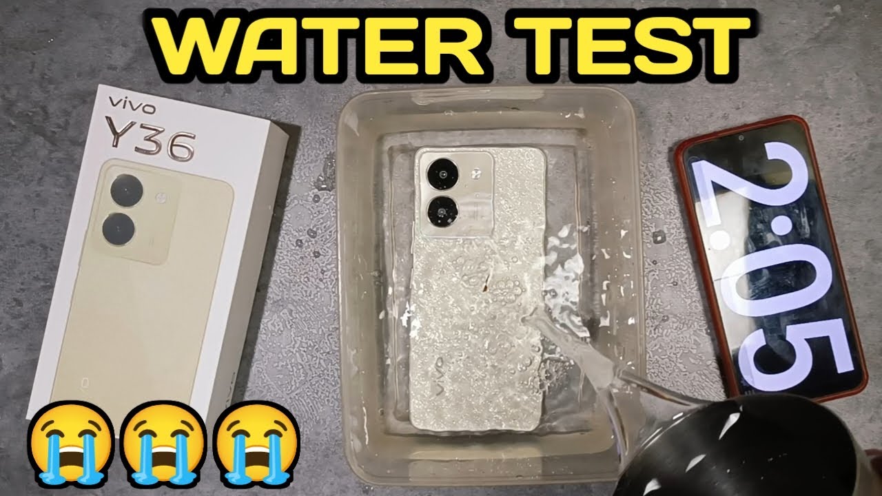 Vivo Y36 Water Test | Vivo Y36 Durability Test