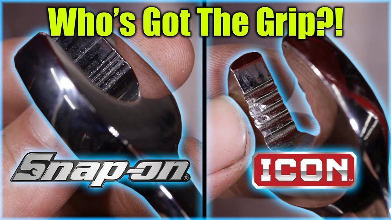 Who's Got The Grip? Snap-on Flank Drive Plus Vs. ICON Anti-Slip Grip