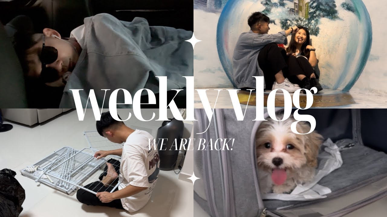 WE ARE BACK! | Living in Singapore | 4D3N in Genting | We got a new puppy, life as new pawrent