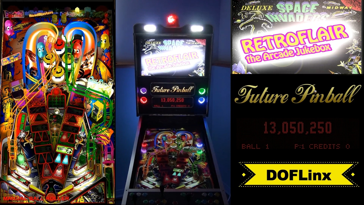 DOFLinx: RetroFlair. The Arcade & Amiga Jukebox table now with rockin' feedback!
