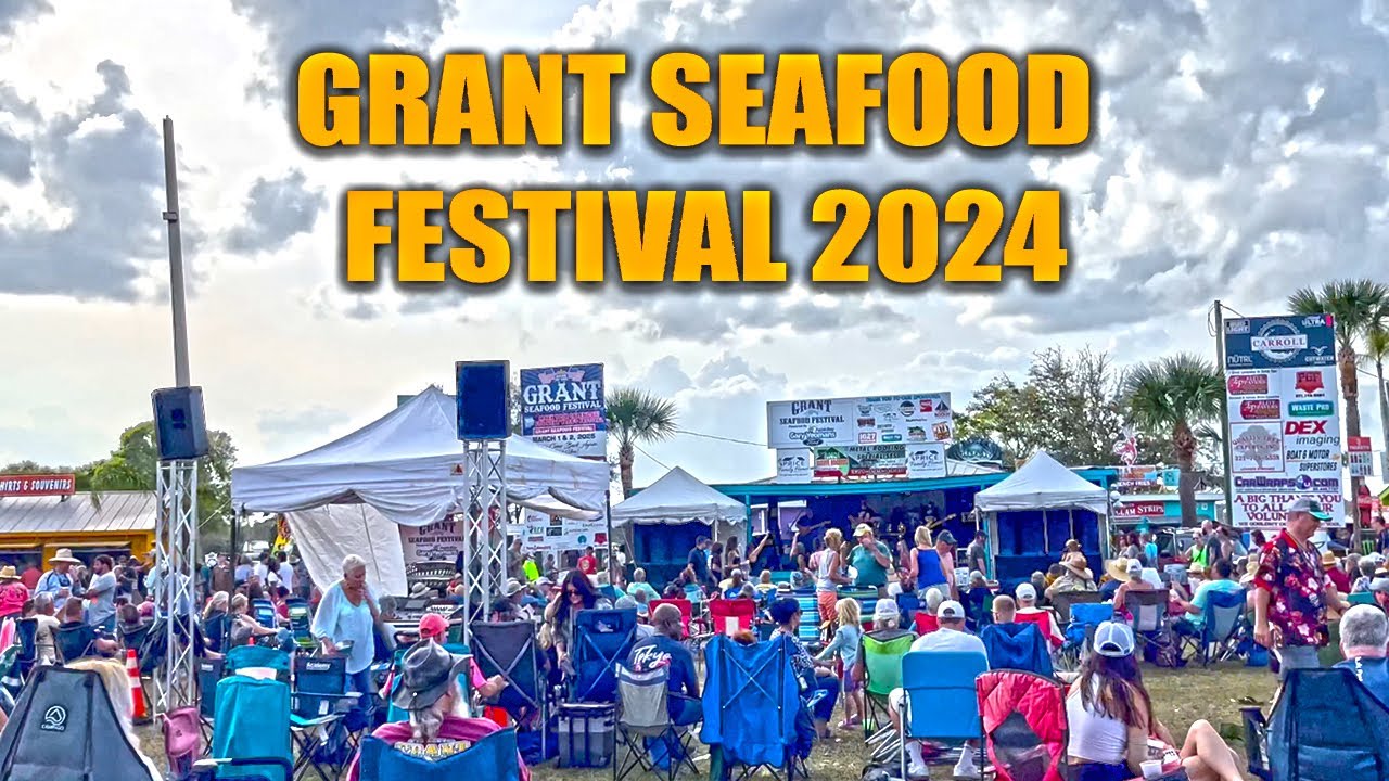 Grant Seafood Festival: In Sunny Grant Valkaria, Florida!