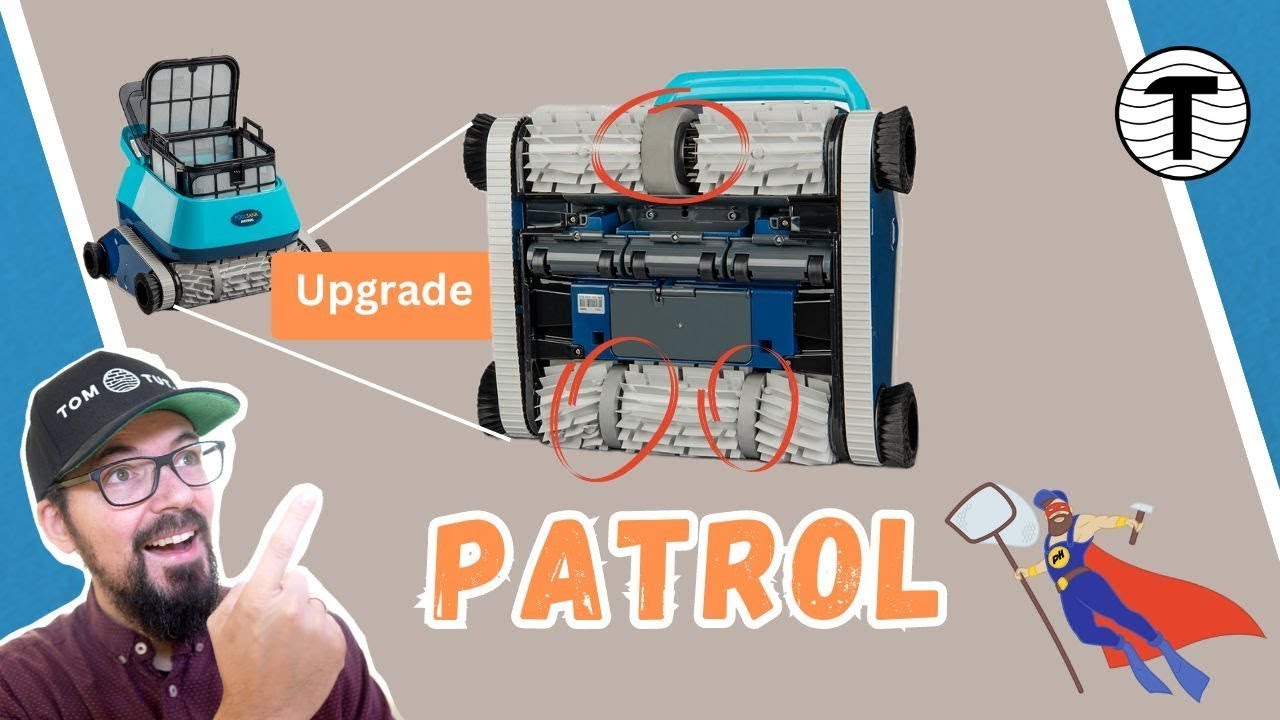 Poolroboter: Patrol von Poolsana #TomTuT #Poolheld #Poolsana