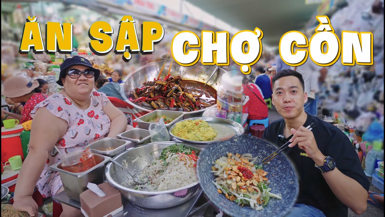 Ăn sập chợ Cồn Đà Nẵng, review chi tiết chợ Cồn | Ẩm thực Đà Nẵng