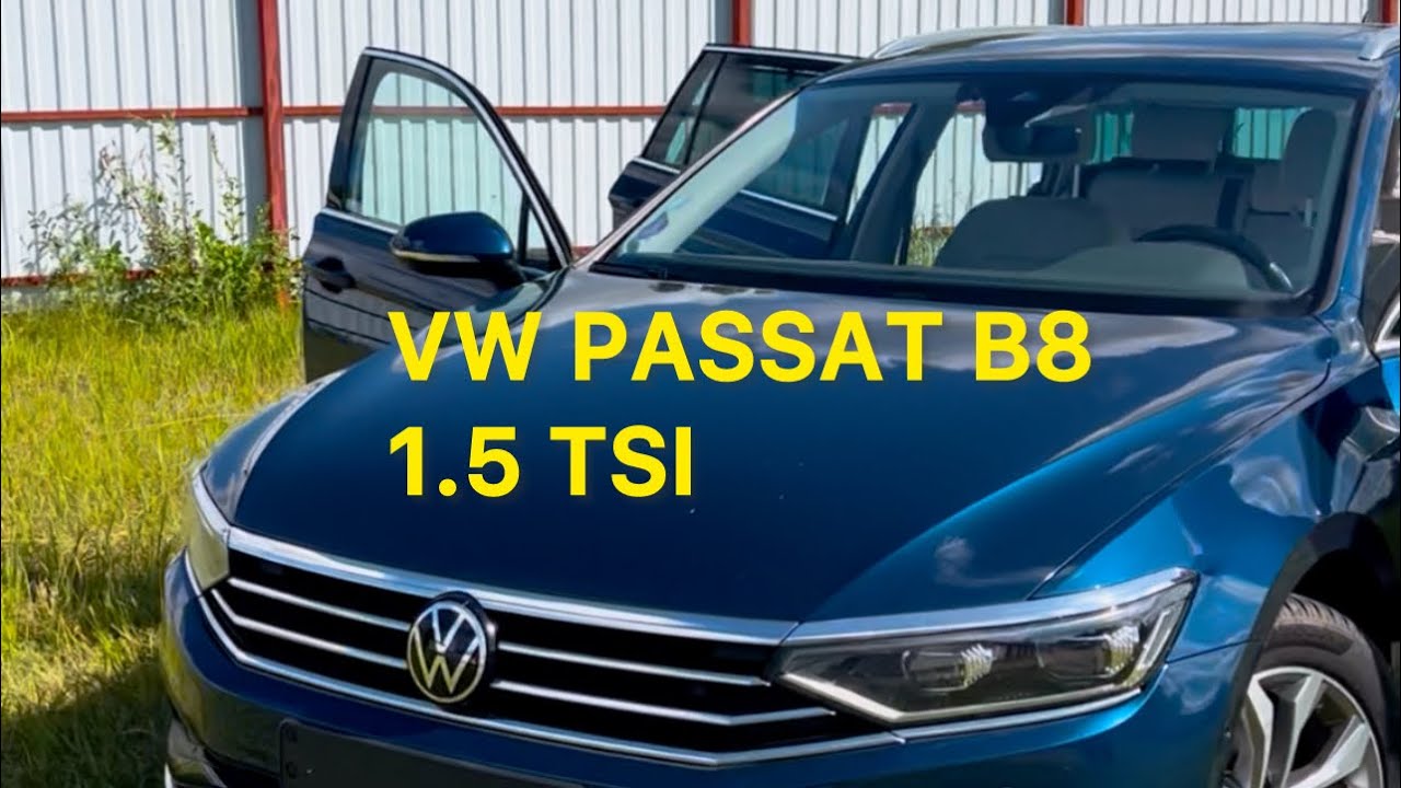 VW PASSAT B8 1,5 TSI. Отличная замена дизелю! Из Европы!