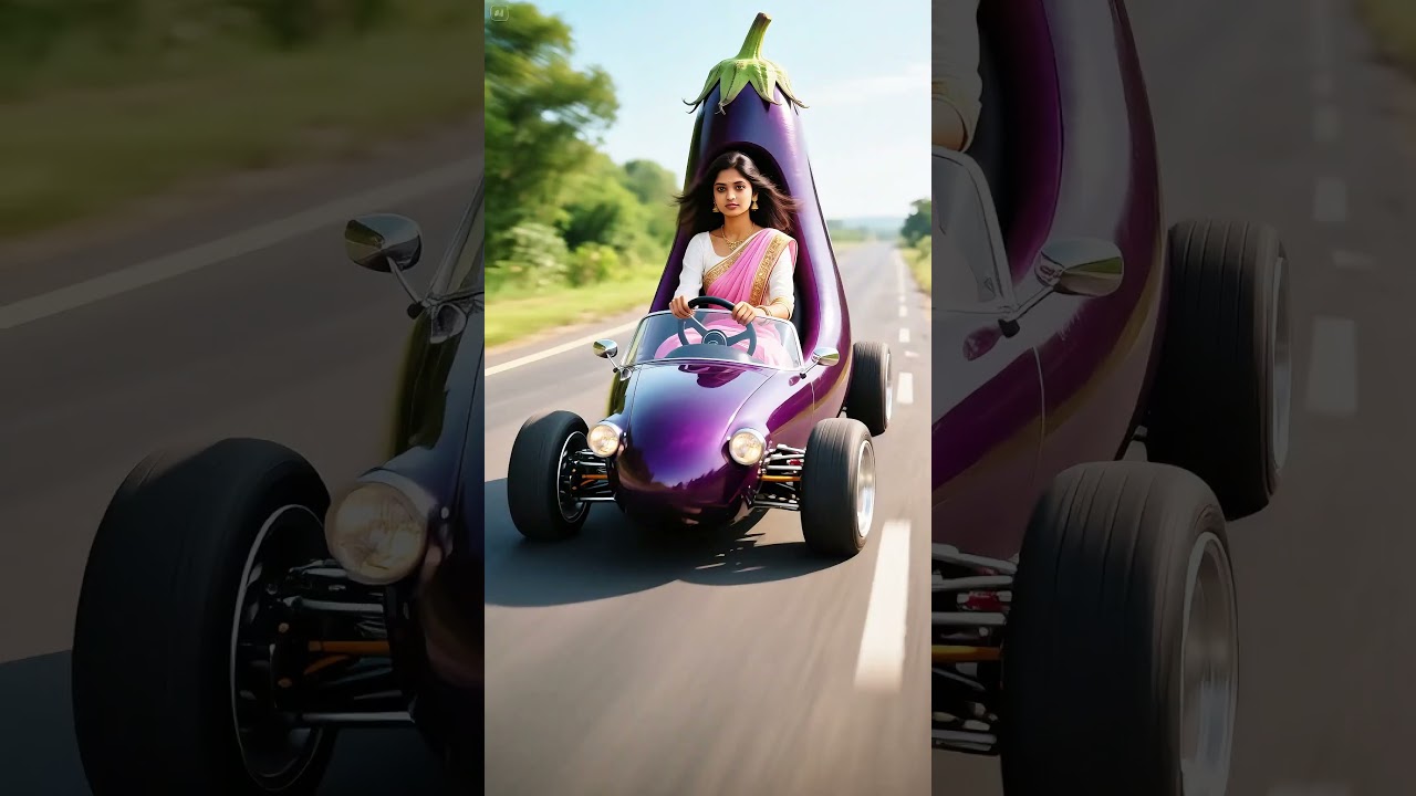 fruit cars 009  #funny  #automobile #aiart #traktor #Maшинa