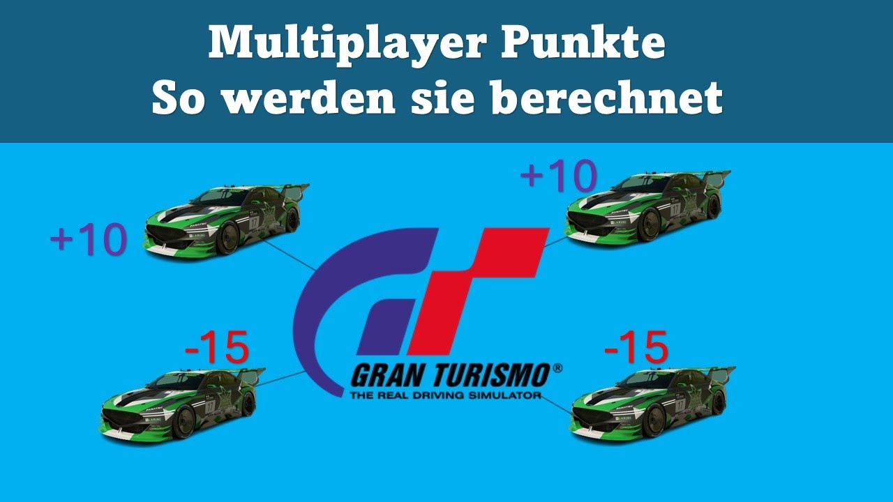 Gran Turismo 7, Punkteberechnung im Multiplayer richtig verstehen und einordnen 💯❓🧐