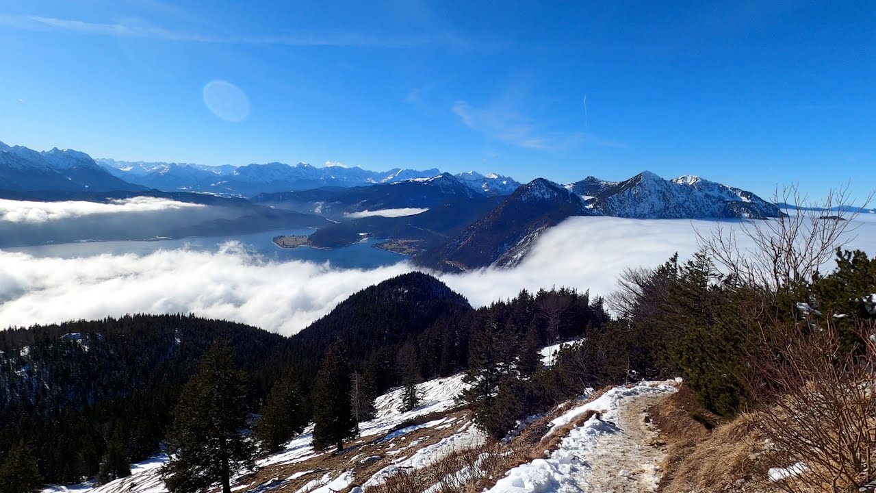 Jochberg Kesselberg Sachenbach Walchensee; Soundtrack Steven Wilson Old Peace 02.02.2025