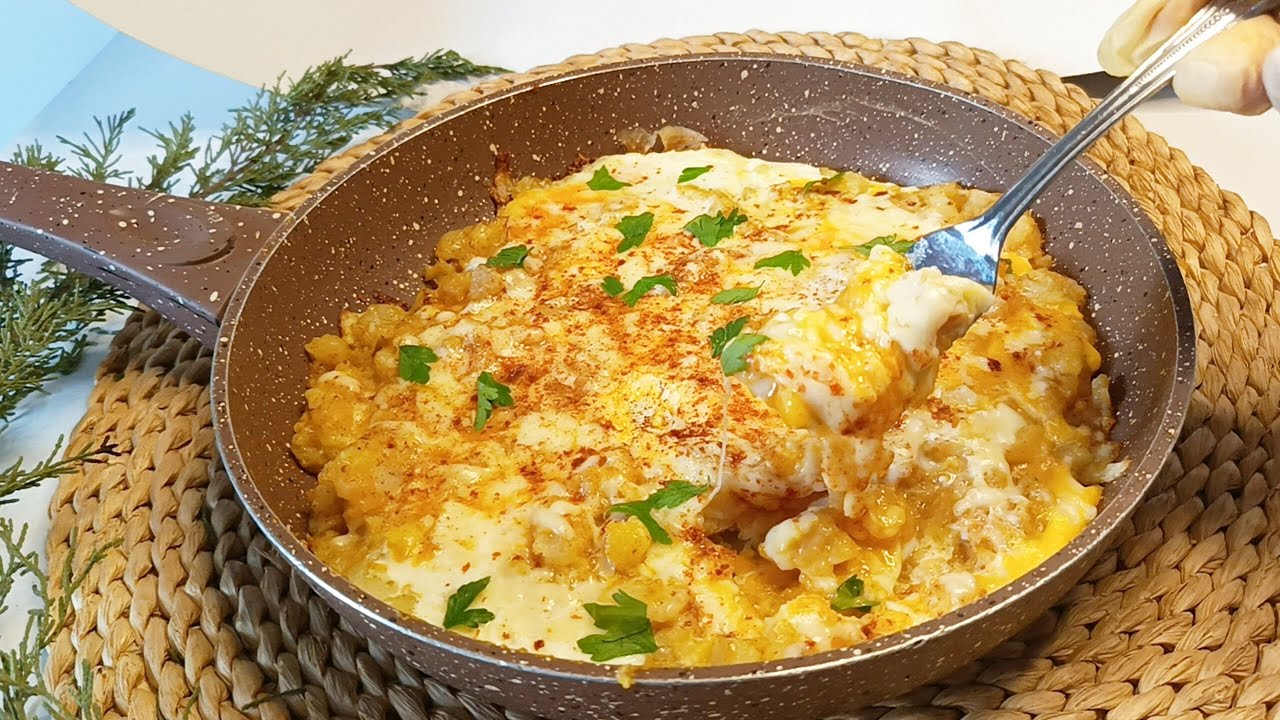 بدون قلي للبطاطا اعملي وجبة فطور صحية ولذيذةةة🔥🔥Breakfast with potato
