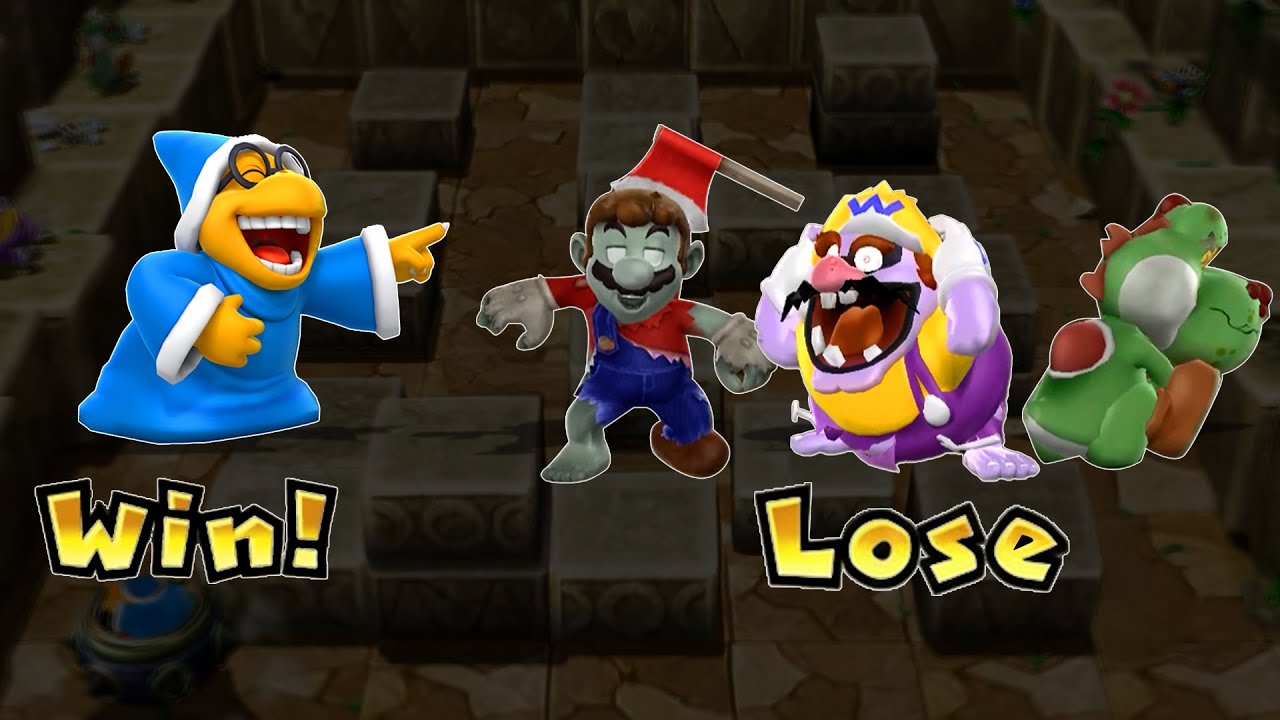 Mario Party 9 - Kamek's Minigame Battle (Master Difficulty) | JinnaGaming