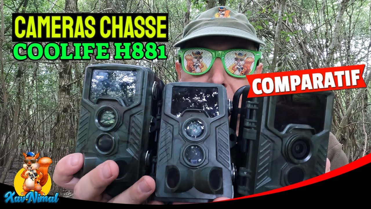 COMPARATIF CAMÉRA CHASSE : COOLIFE H881 Vs COOLIFE H881 WIFI Vs COOLIFE H881 PLUS