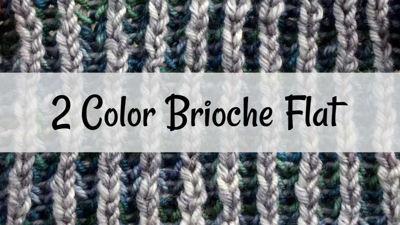 Two Color Flat Brioche