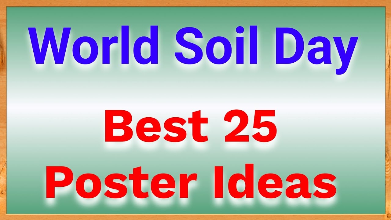 World Soil Day poster making ideas, world soil day drawing ideas, Save Soil poster drawing