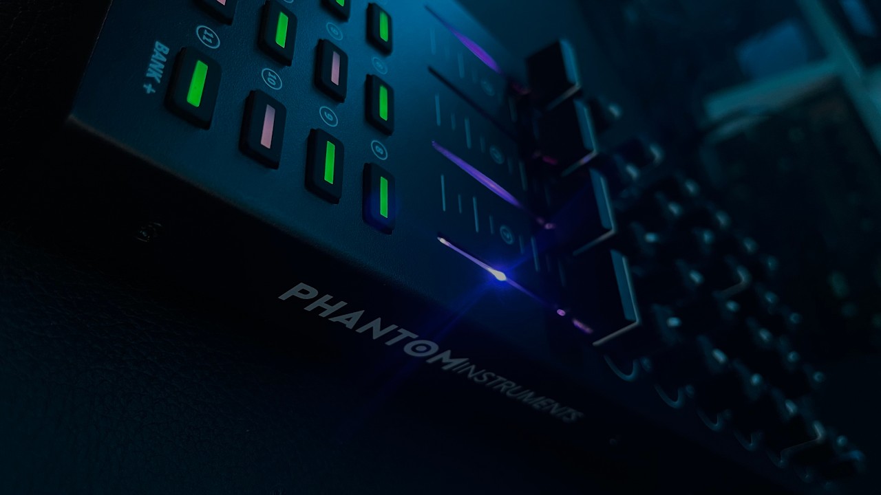 How to map 1010 Music Bluebox mixer with C45 Controller from Phantom Instruments | Walkthrough & Jam