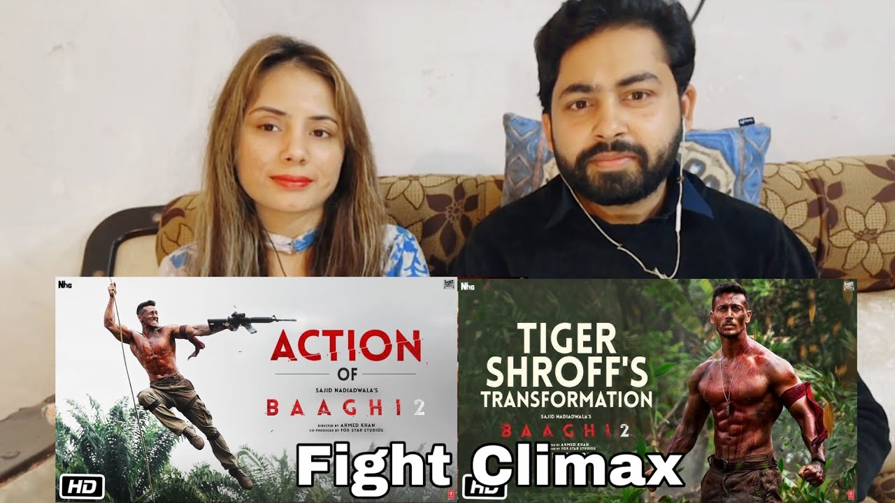Pakistani Reaction Baaghi 2 Movie, Last Part Climax, Tiger Shroff, Khushal Meena, Disha Patani