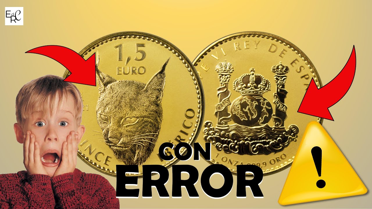 ERROR en el LINCE IBÉRICO de ORO BULLION 2021 ¿LO TIENES? - El Rincón del Coleccionista