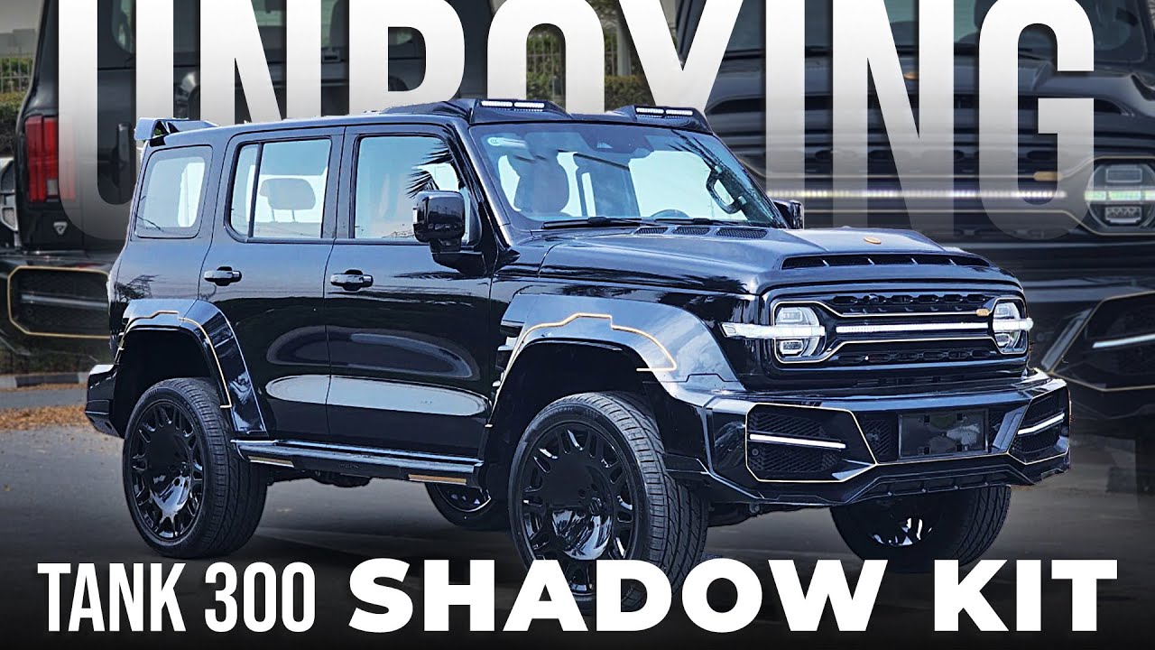 Modifikasi GWM Tank 300 Pakai Shadow Kit – Keren & Sangar! Unboxing Body Kit GWM Tank 300 Shadow Kit