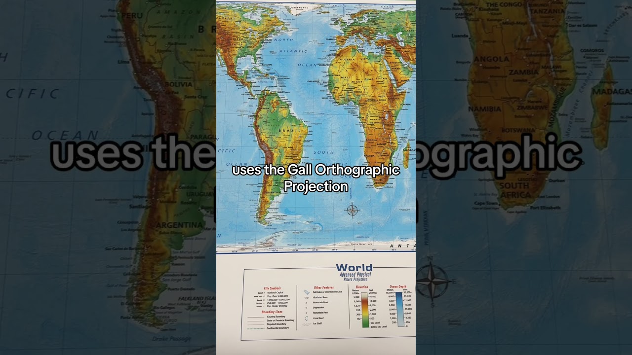 Is this the most accurate world map?