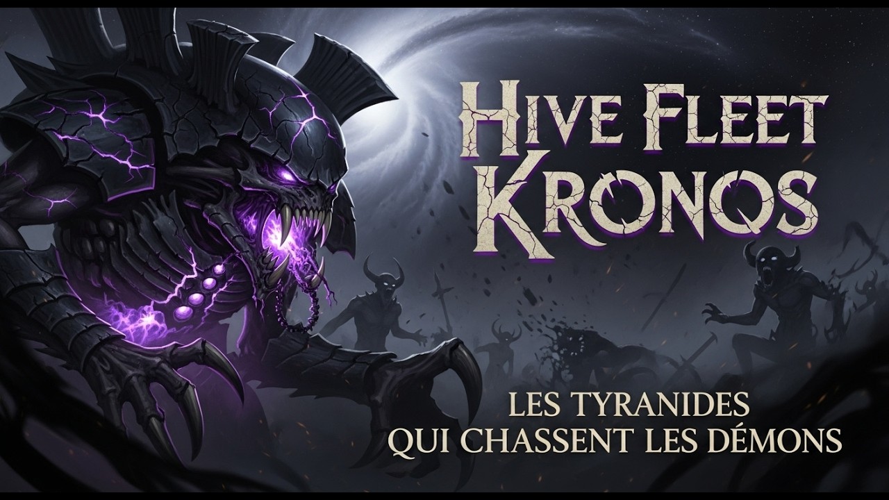 Flotte-Ruche KRONOS : Les Tyranides qui CHASSENT les DÉMONS | Warhammer 40K Lore