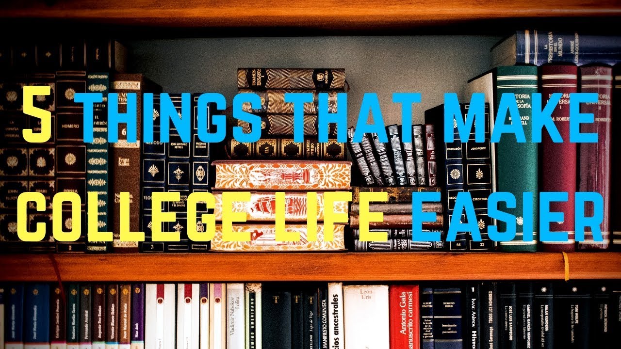 5 Things on Campus that make college life easier.