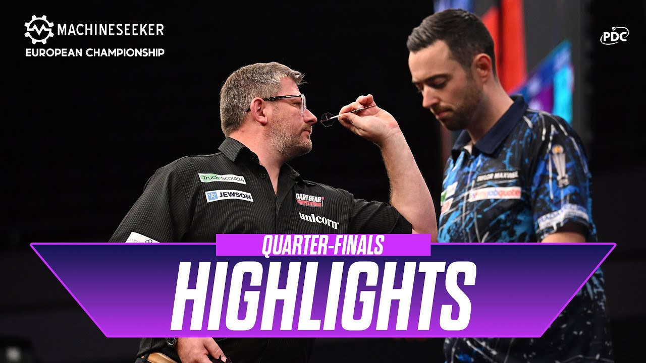 THE LAST FOUR ✅ Quarter-Finals Highlights - 2025 Machineseeker European Championship