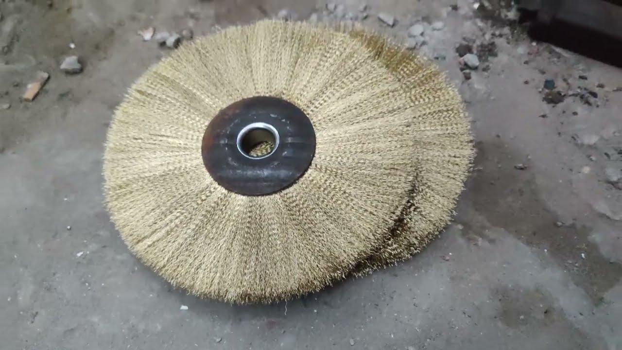 How Bras wire buff Brushes making With Incredible Technique
