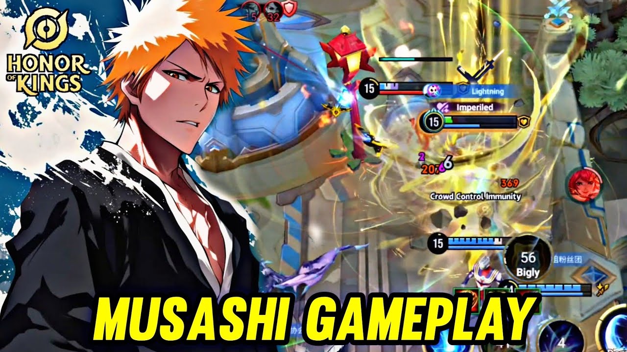 HOK : MUSASHI GAMEPLAY | IN JUNGLE - HONOR OF KINGS