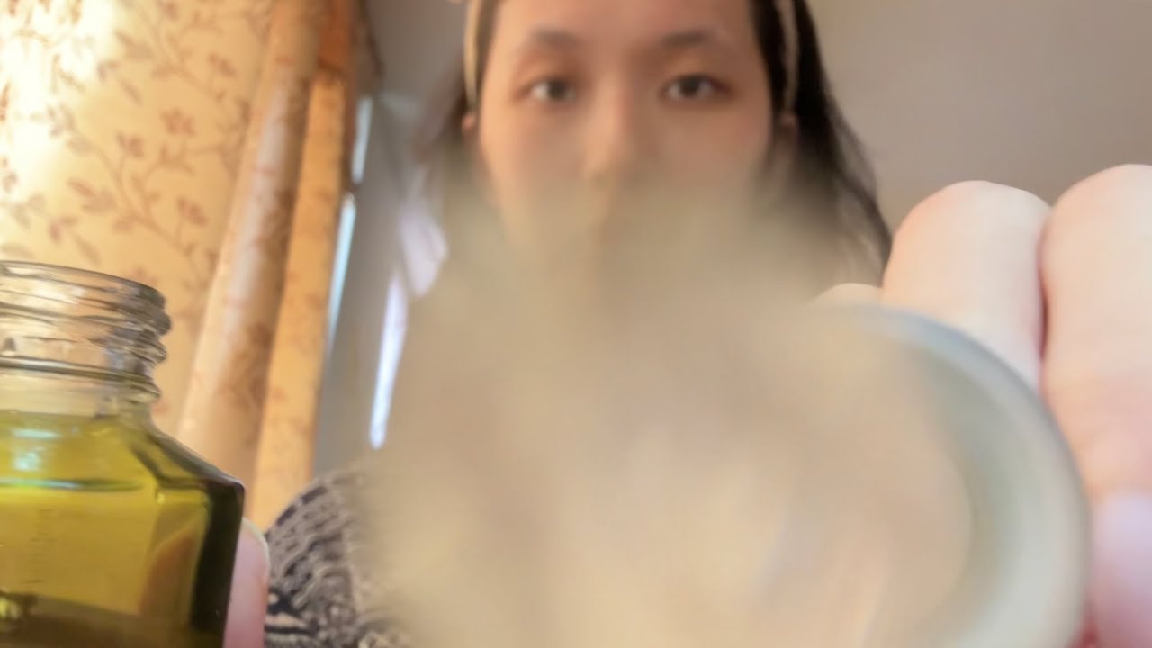 【lofi asmr】make up on camera actual camera touching 