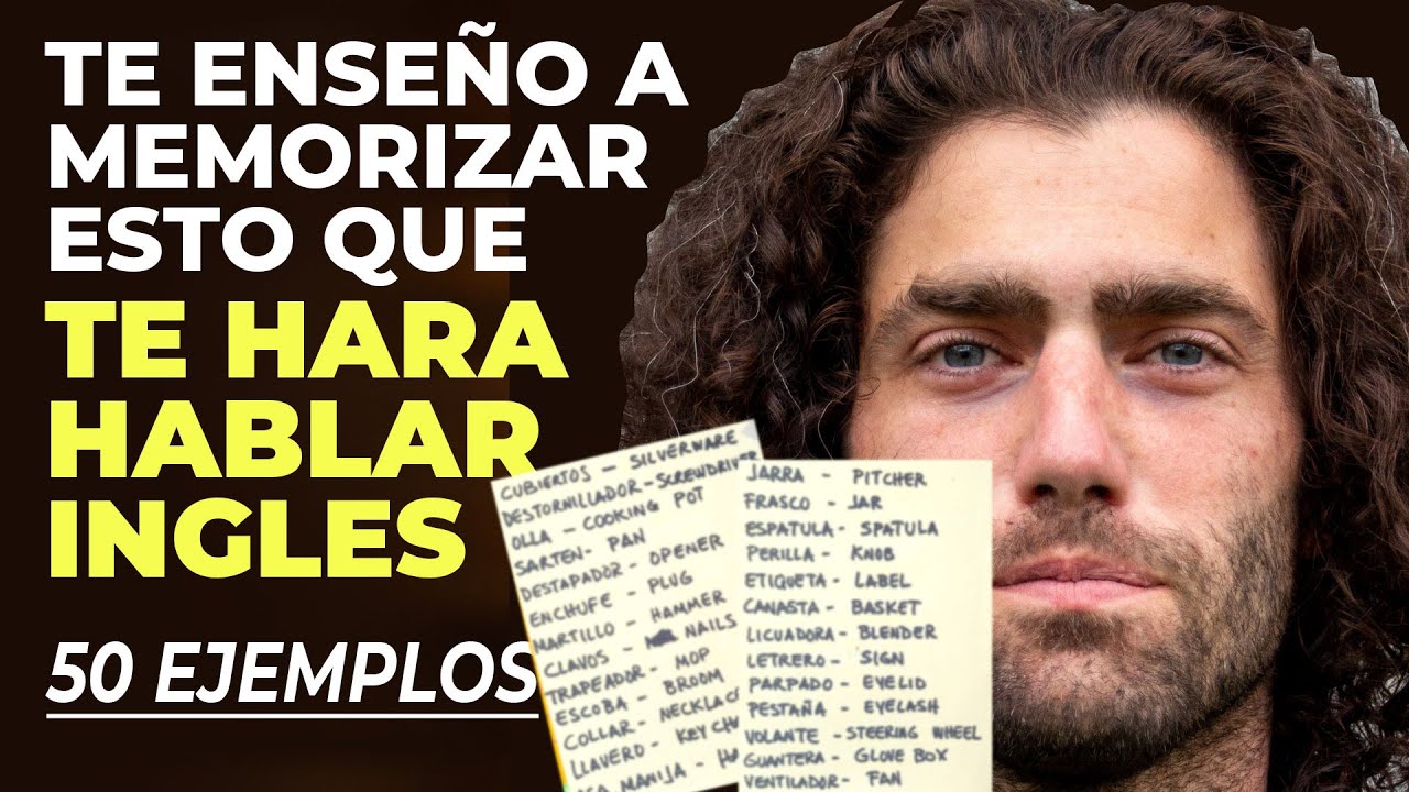 TE ENSEÑO A MEMORIZAR ESTO QUE TE HARA HABLAR INGLES 2 Parte