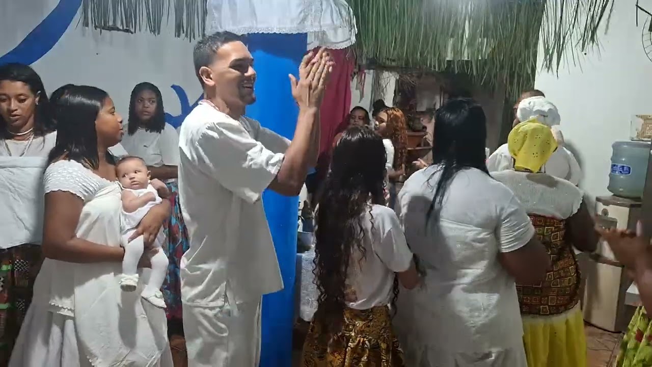 Gira e batismo da maria