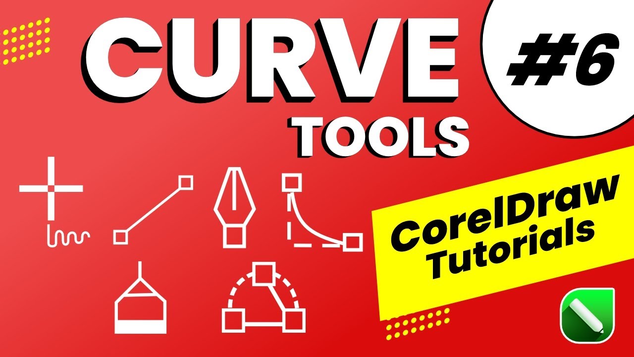 CorelDraw Curve Tools| Freehand, Two Point Line, Bezier, Pen, B-Spline, Polyline, 3-Point Curve Tool