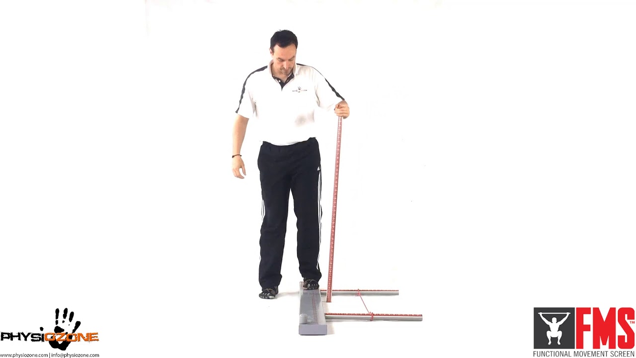 Functional Movement Screen - 3. Inline Lunge