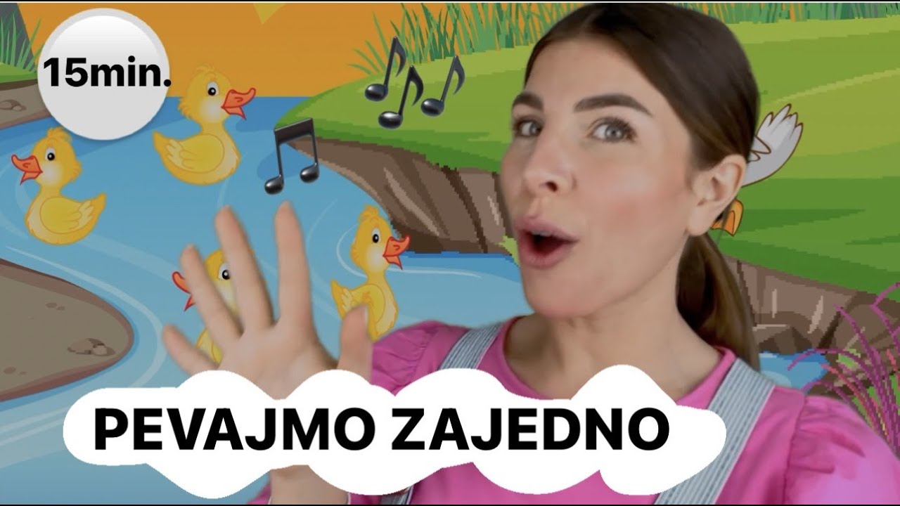 Ucimo Bebe i Malu Decu- Čas pevanja sa Ksenijom I Ucimo Delove Lica, Životinje, Znakovni Jezik
