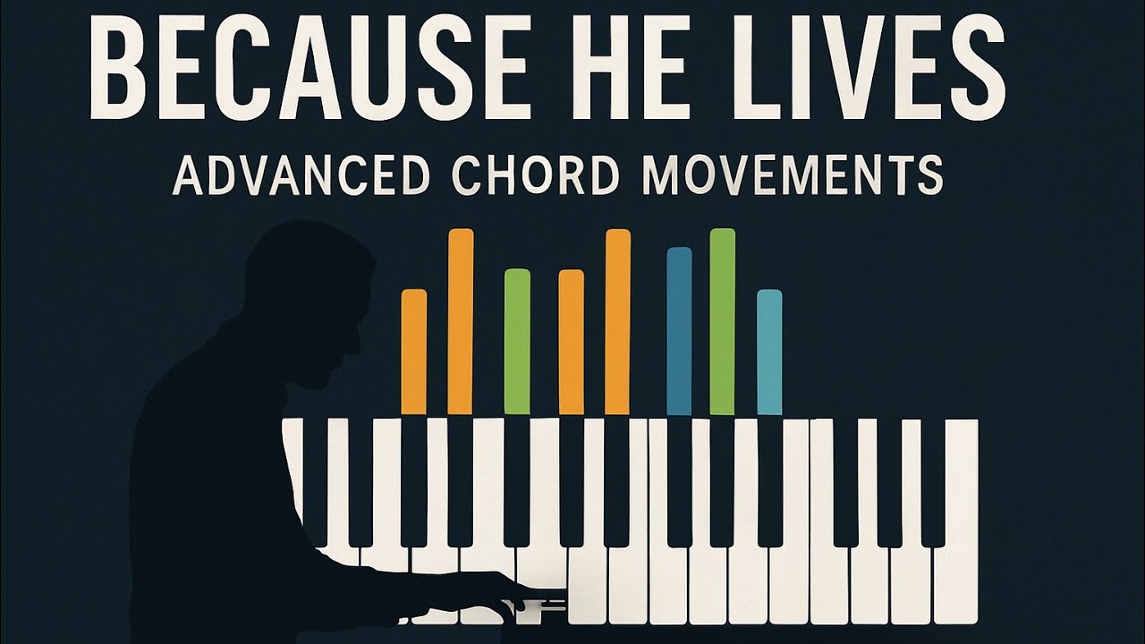 Because He Lives | Gospel Piano Tutorial + Step-by-Step MIDI Arrangement (Intermediate Level)