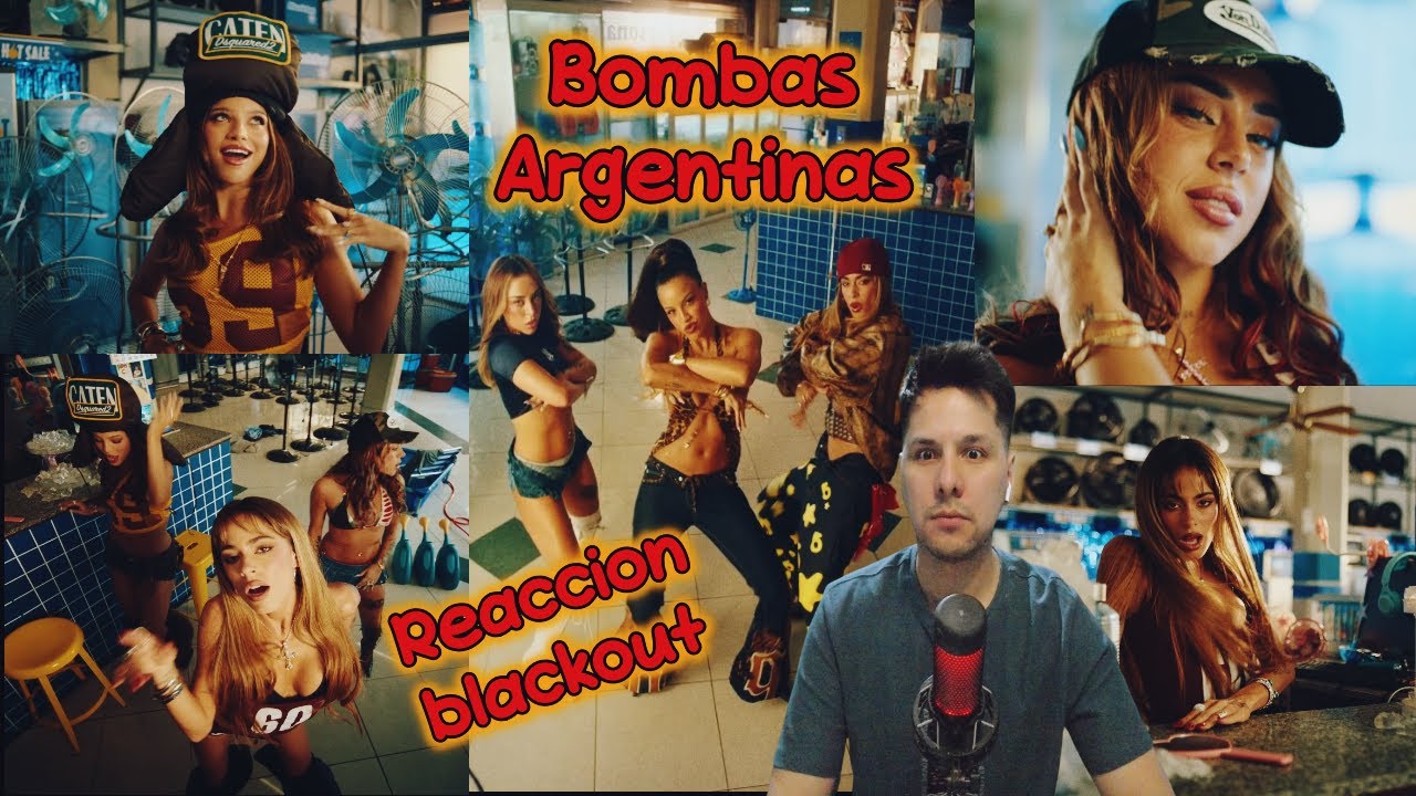 Reaccion Emilia, TINI, Nicki Nicole   blackout 🧊 Official Video